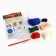 New Year's set for creativity. A toy made of wool "New Year! Santa Claus ", D = 7 cm