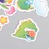 Stickers stickers for scrapbooking "Dragon" 9-331
