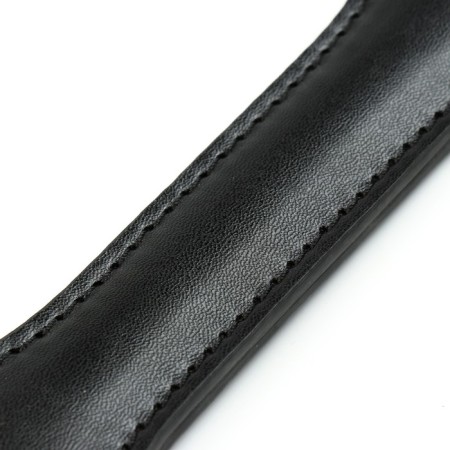 Шлёпалка, БДСМ аксессуар Оки-Чпоки Сердца, 38 х 5 см, PVC, чёрный-5