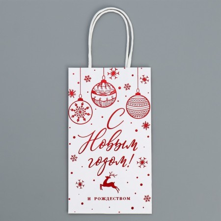 Package Gift Crafts "Bright Paints", 12 x 21 x 9 cm, New Year-6