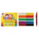 Soft plasticine (wax), 10 colors, 150 g, "crumb", with a stack