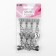 Automatic castle for lightning "Tractor", No. 8, decorative, 10 pcs, Nickel color