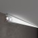 Aluminum overhead profile Elektrostandard, for LED strat LL-2-ALP006 2000x15x6 mm