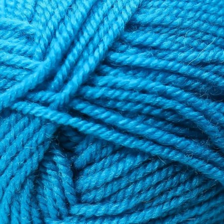 Yarn "Narodnaya" 30% wool, 70% acrylic volume 220m/100g (45-t. Biryuza)-3