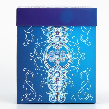 Folding box with 3D effect "Fairy Tale", 11 x 11 x 13 cm, New Year-3