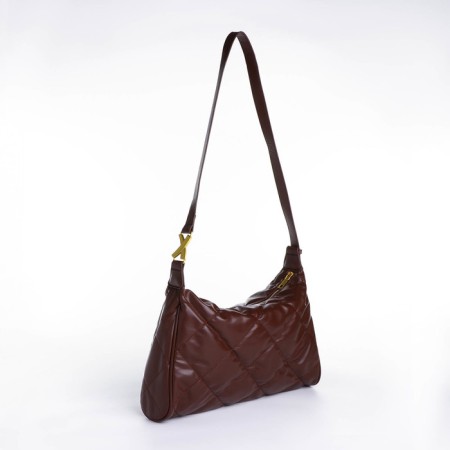 Cross-bodi with lightning, dark brown color-1