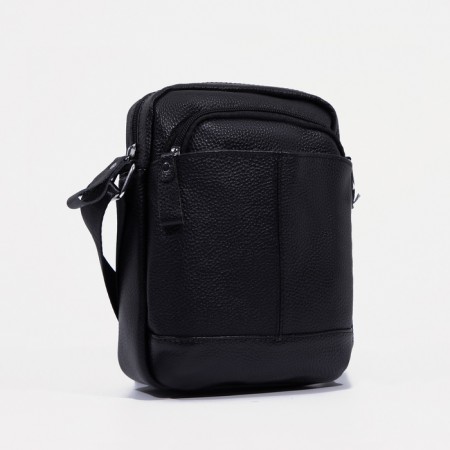 Male bag, Fidelio Largo, black color-1