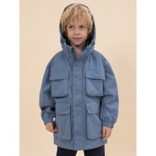 Vetrovka for boys, height 128 cm, jeans color