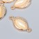 Decor for creativity Plastic "Cat Eye" set of 6 pcs 1.7x3.6 cm