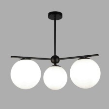 Ceiling Lamp EUROSVET MARBELLA 60147/3, E14, 3x40W, 580x580x500 mm, black color black