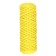 Knitting cord "Classic" without a core 100% polyester width 4mm 100m (lemon)