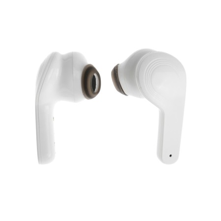 Wireless headphones KM12, TWS, inserts, BT 5.0, 30/200 mAh, transparent, white-4