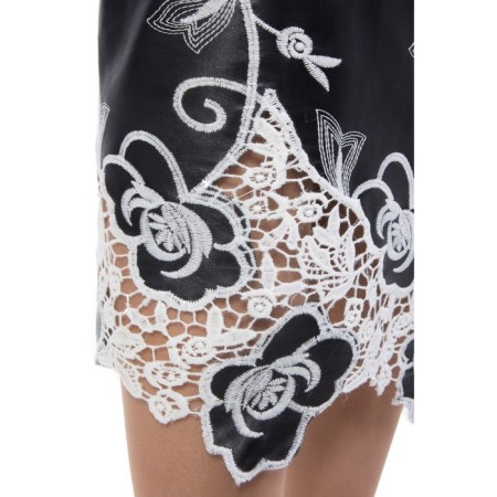 Women's skirt, size 42, black color-5