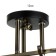 Svetogor chandelier "Game" 3x60W E27 bronze/black 58x58x24cm