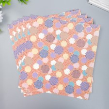 1-sided paper with gold embossing 