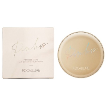 Cream-Kushon Tonal Focallure Poreless Matte Air Cushion Foundation, Tone 101, 10 g-3