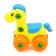 Plastic designer for kids "horse", 15 parts, mix