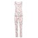 Female homemade set (T -shirt/pants), milk color, size 42