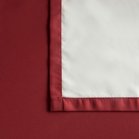 Non -combustible curtain "Ellipse", size 145 x 270 cm, red color-2