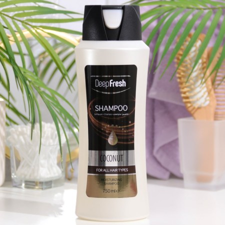 Deep Fresh shampoo for hair, with coconut extract, 750 ml