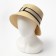 Women's hat, beige color, size 56