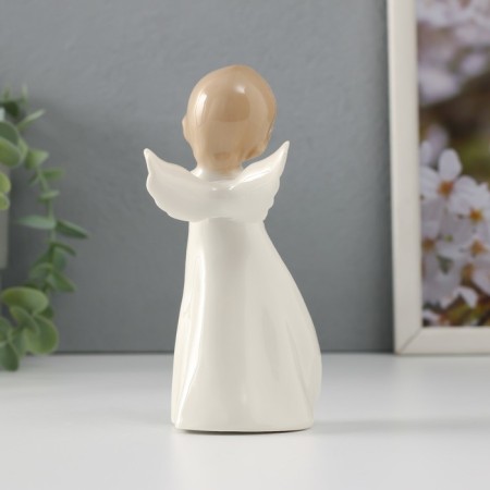 Souvenir Ceramics Light "Girl-Angel Model" 6x6.5x13.5 cm-3
