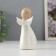 Souvenir Ceramics Light "Girl-Angel Model" 6x6.5x13.5 cm