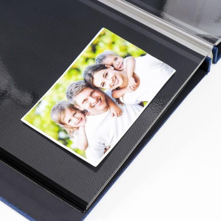 Photo album magnetic 20 sheets "Star night in a metropolis" Black sheets 3x27x28 cm-3