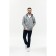 Male sweatshirt, size 44, color gray melange