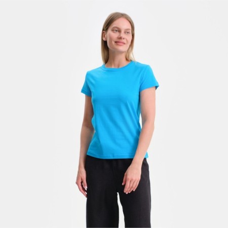 Female T-shirt, light blue/mix, size 52
