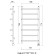 Domoterm electric heated towel rail "Orpheus", 500 x 700 mm, 7 crossbars, right, chrome