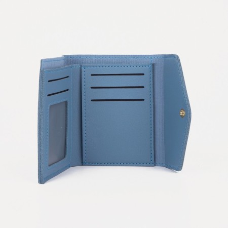 Wallet on the button, the color is blue-2