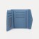 Wallet on the button, the color is blue