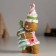 Polystone souvenir "Pitch with a Christmas tree" 5.5x5.5x11.5 cm