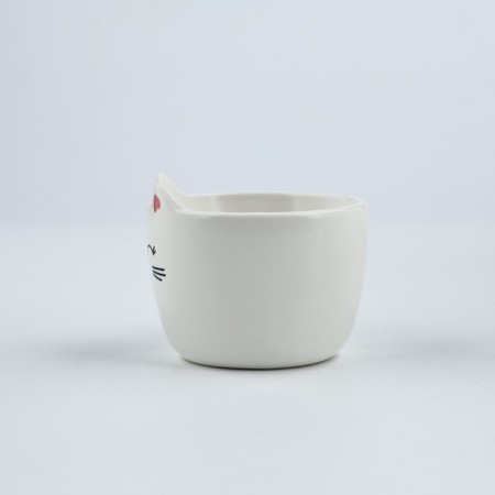 Gift set "Koshechka": a mug of 200 ml, a saucer, a spoon-5