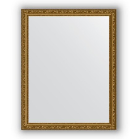 Mirror in the baguette frame - vignette aged gold 56 mm, 74 x 94 cm, evoForm