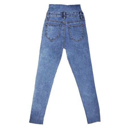 Jeans for girls, height 158 ​​cm, blue color-1