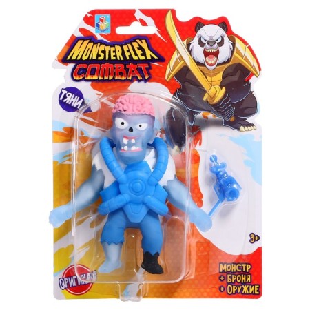Monster Flex Combat, in armor and weapons, 15 cm, 16 species, mix, mix-14