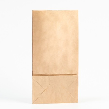 Paper Craft package, bearing, rectangular bottom, 12 x 8 x 24 cm, 50 g/m2-1