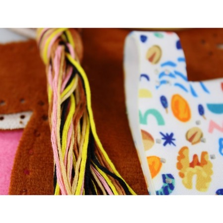 Set for creativity: Plush toy with your own hands "Hamster"-3