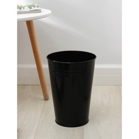 Vazon without pens, 7 l, height 29 cm, black color-5