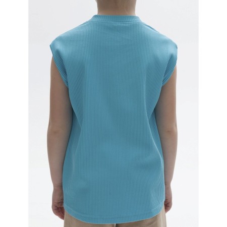 T -shirt for boys, height 98 cm, azure color-2