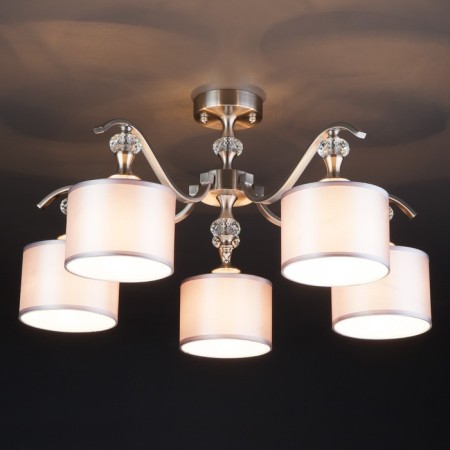 Ceiling chandelier OFELIA, 40W, E14, 60x60x30 cm-12