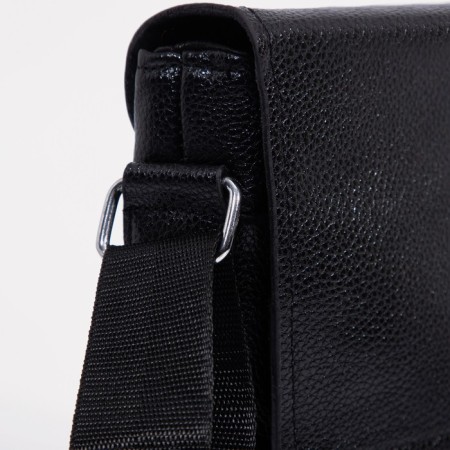 Male bag, black color-5