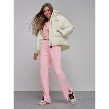 Winter jacket, size 42, beige color-10