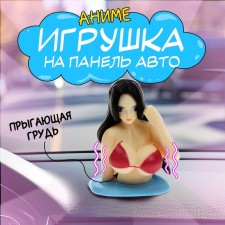 Toy on the car panel, anime, 5.6 × 3.9 cm