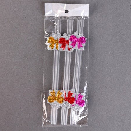 Tubes "Gifts", in the set 6 pcs., Silver-4