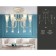 Crowning chandelier with crystal Ambrella Light, Traditional, TR3242, 6HE14, beige color, gold