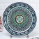 Largan Rishtan ceramics "Patterns", 37 cm, blue