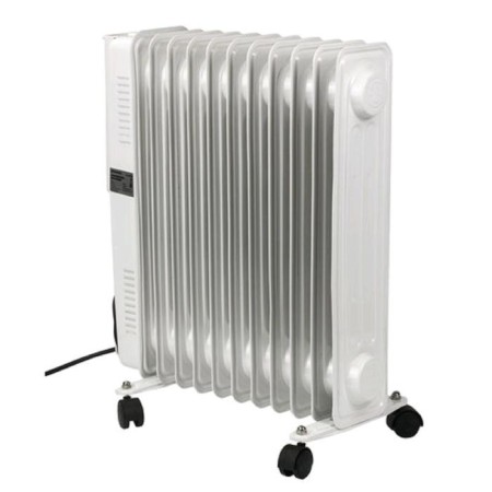 Sonnen DFS-11 heater, oil, 2500 watts, 11 sections, 25 m², white-2